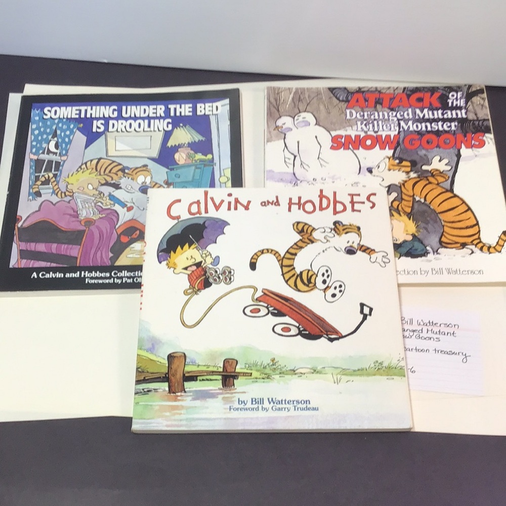 Calvin and Hobbes Comic Book Set